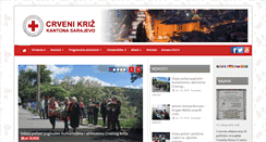 Desktop Screenshot of ckks.ba